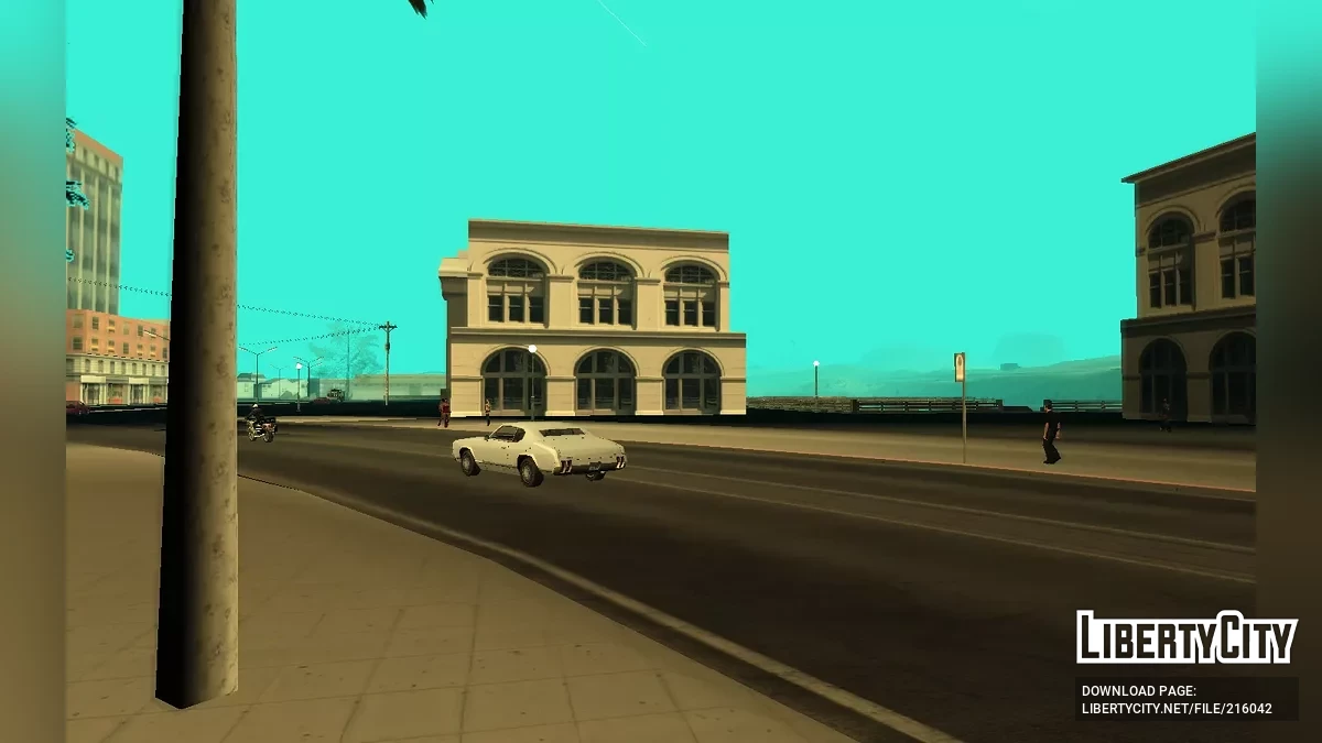 Альтернативные погодные эффекты (для SkyGFX/PS2) / GTA San Andreas
