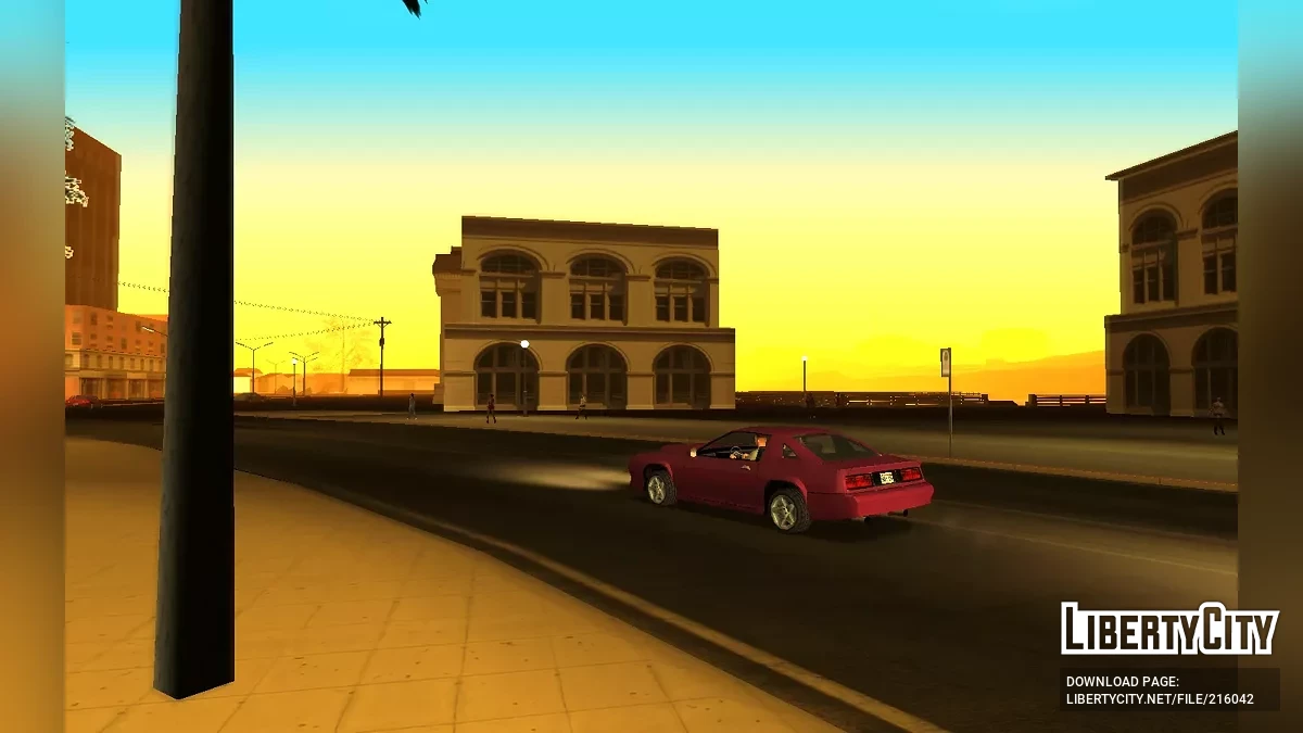 Альтернативные погодные эффекты (для SkyGFX/PS2) / GTA San Andreas