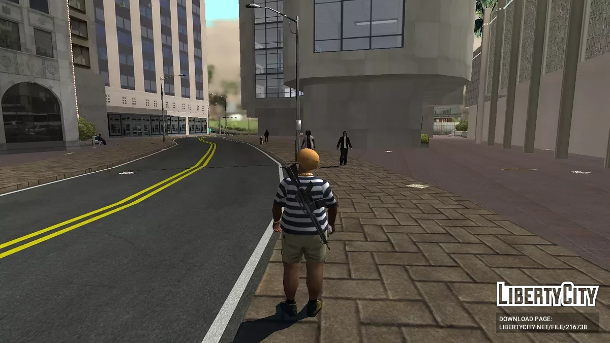 Настройка для ReShade в стиле комикса / GTA San Andreas