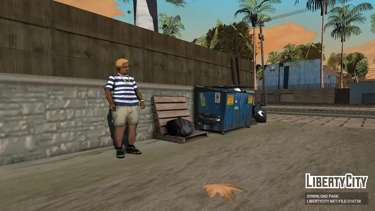 Настройка для ReShade в стиле комикса / GTA San Andreas