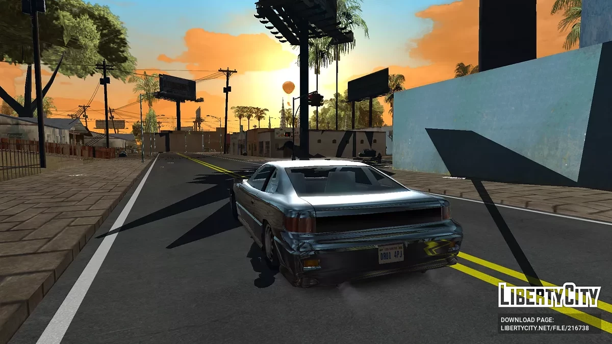 Настройка для ReShade в стиле комикса / GTA San Andreas