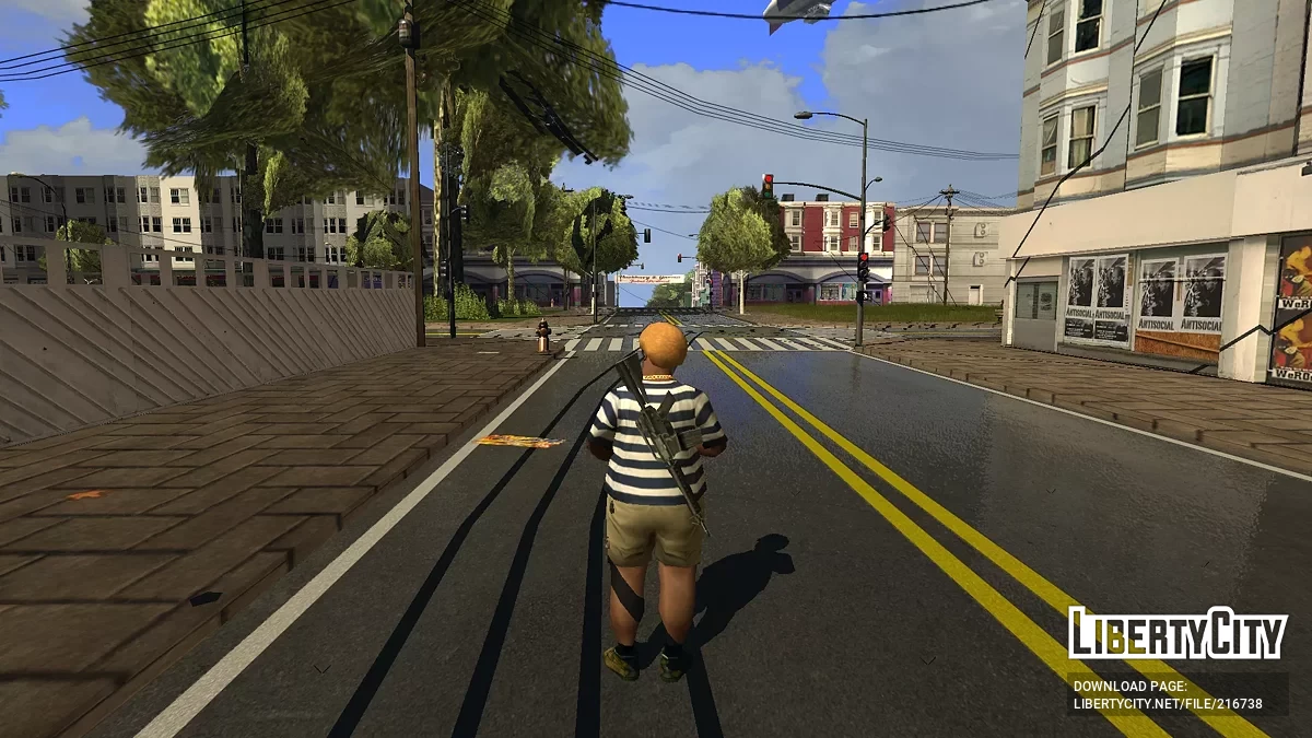 Настройка для ReShade в стиле комикса / GTA San Andreas