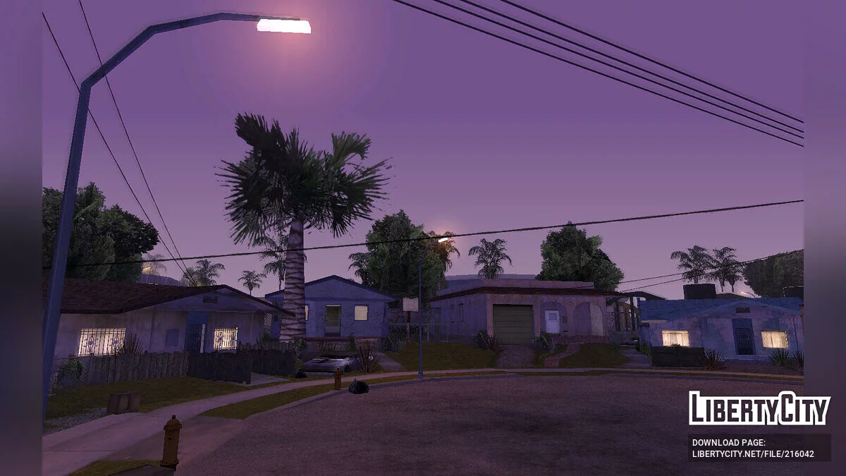 Альтернативные погодные эффекты (для SkyGFX/PS2) / GTA San Andreas