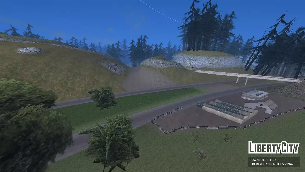 Устранение столбов и проводов в сельской местности / GTA San Andreas