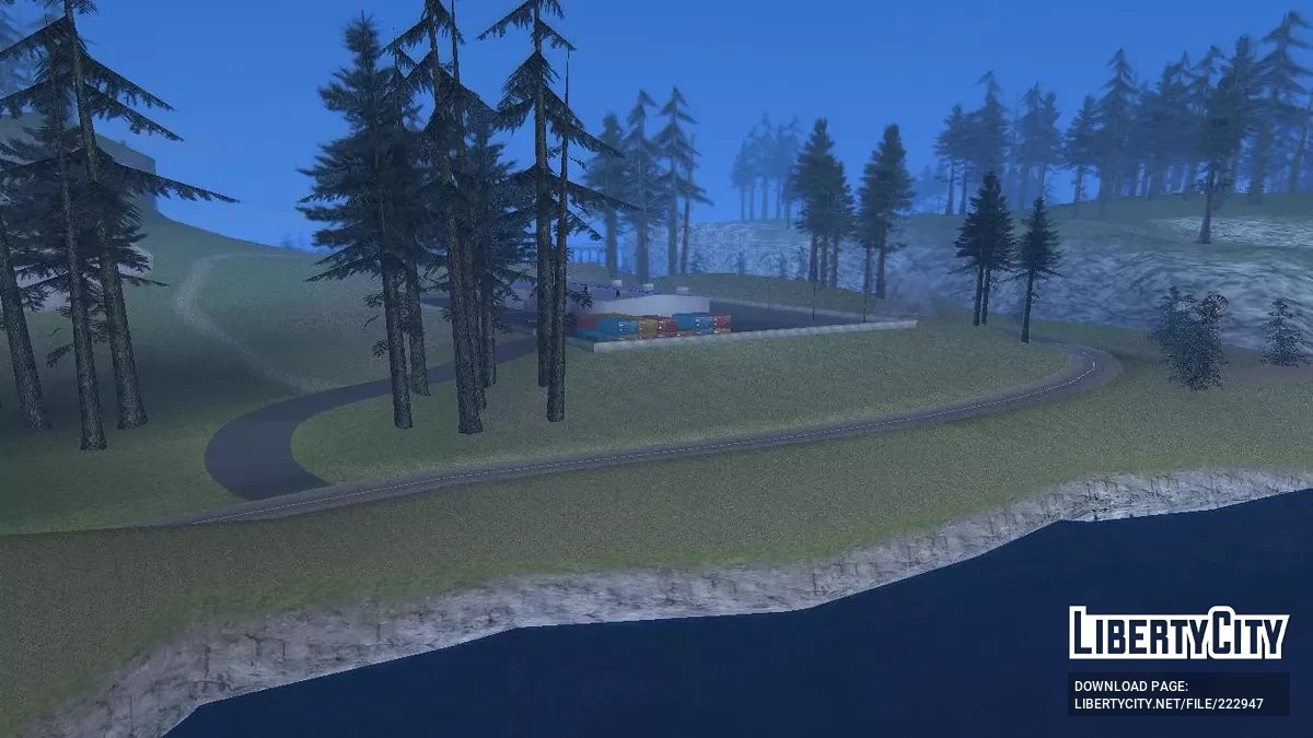 Устранение столбов и проводов в сельской местности / GTA San Andreas