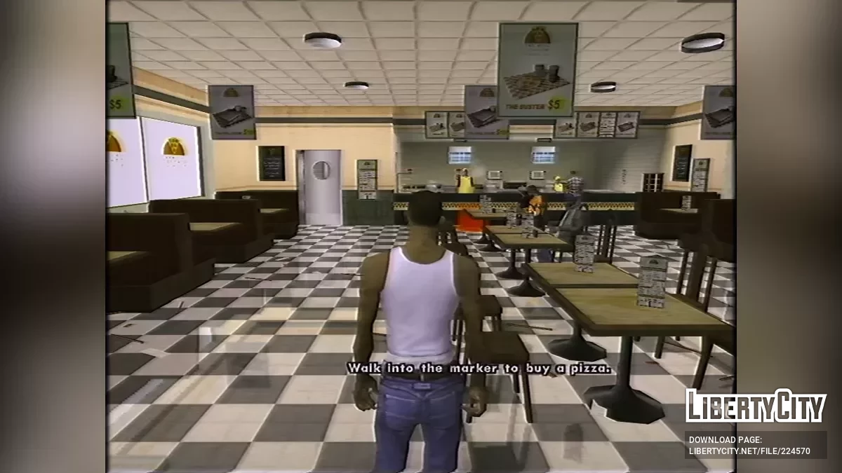 Realistic VHS ReShade / GTA San Andreas