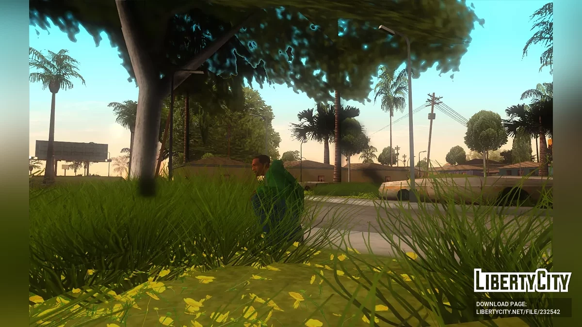 Улучшенные визуальные эффекты SA / GTA San Andreas