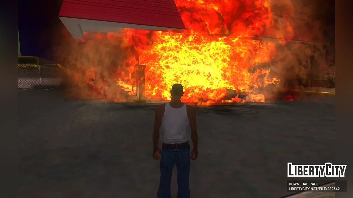 Улучшенные визуальные эффекты SA / GTA San Andreas