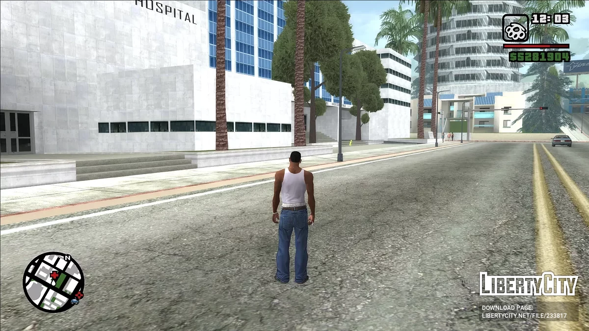 Обновлённый таймцикл и скайбокс / GTA San Andreas