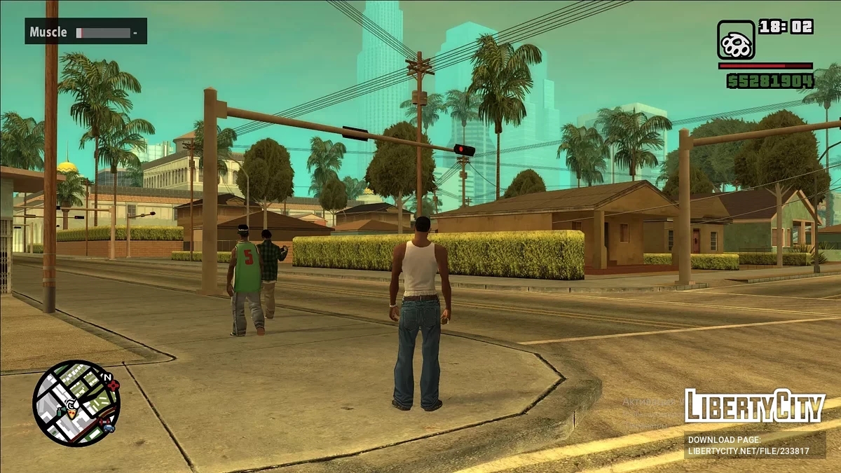 Обновлённый таймцикл и скайбокс / GTA San Andreas