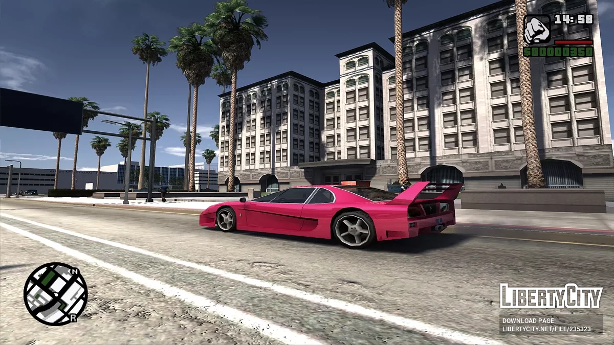 RenderHook RealisticVision R3 / GTA San Andreas