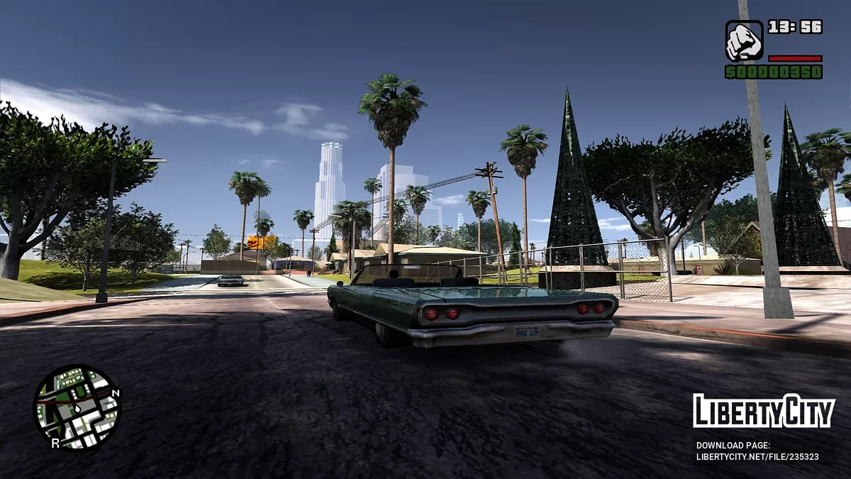 RenderHook RealisticVision R3 / GTA San Andreas