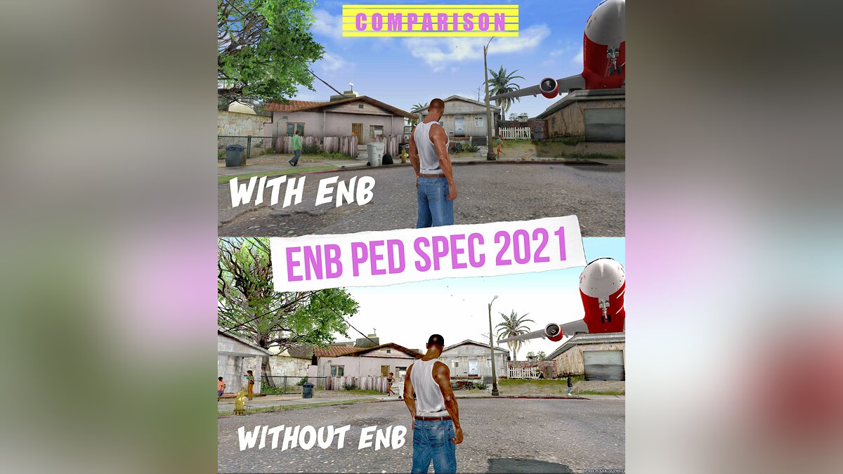 ENB мод ENB PED SPEC 2021 для GTA San Andreas