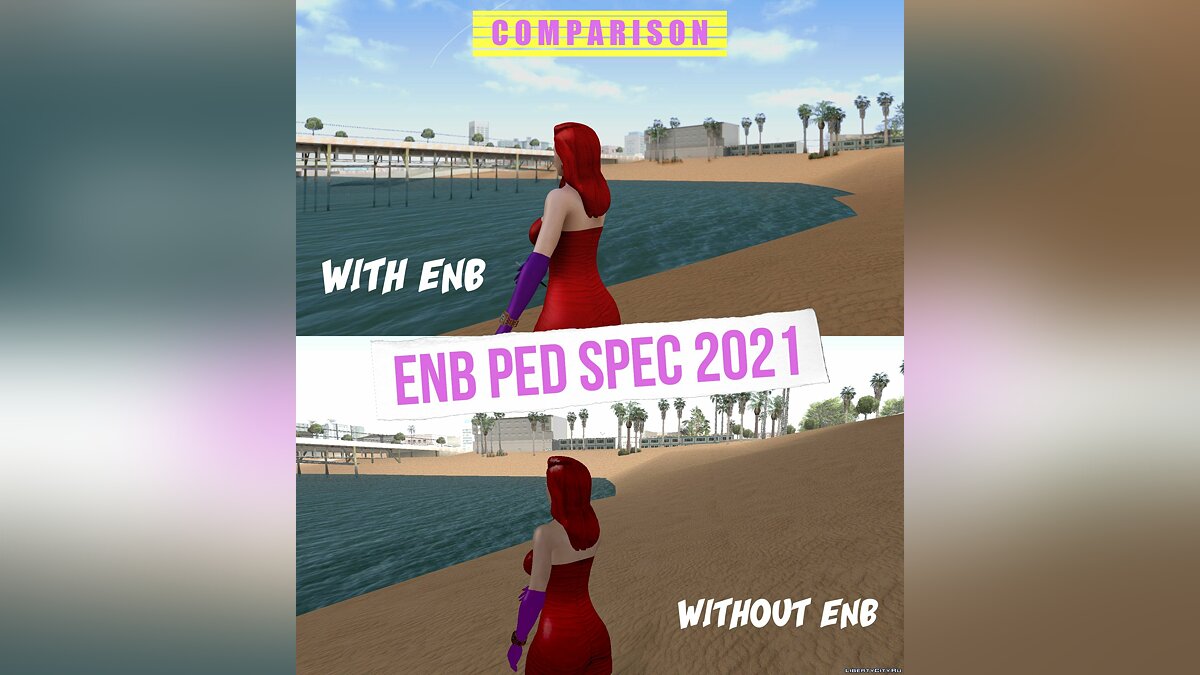 ENB мод ENB PED SPEC 2021 для GTA San Andreas