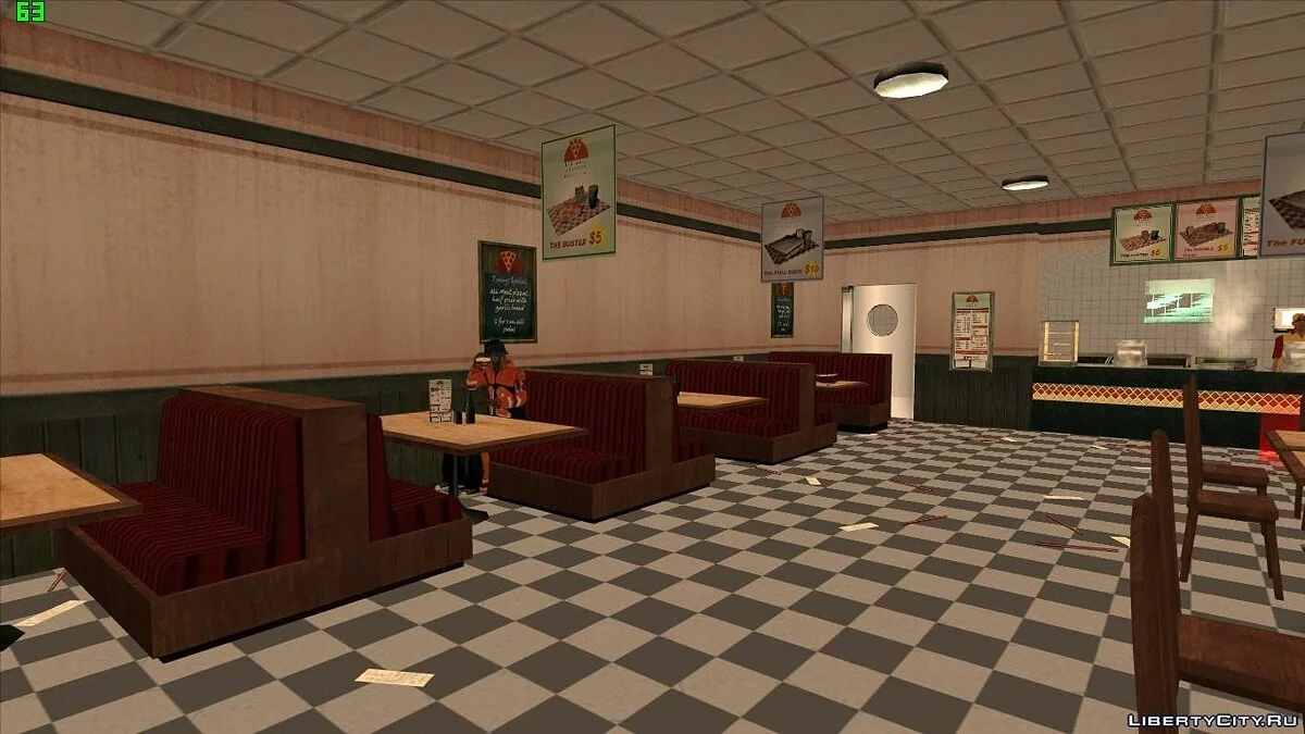 Open San Andreas: New Year's Pizza / GTA San Andreas