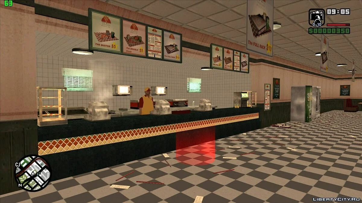Open San Andreas: New Year's Pizza / GTA San Andreas