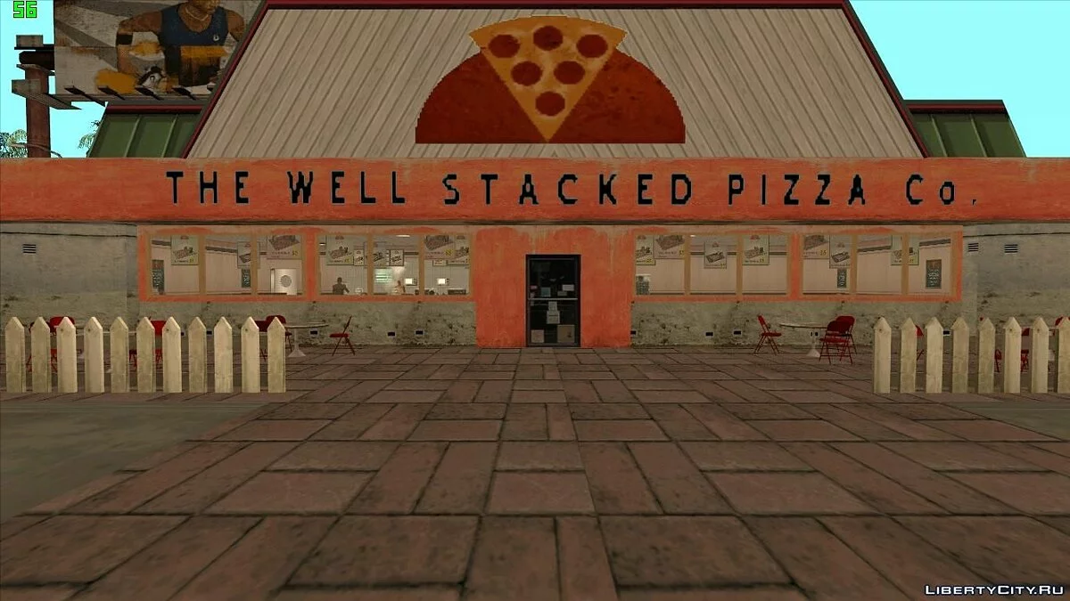 Open San Andreas: New Year's Pizza / GTA San Andreas