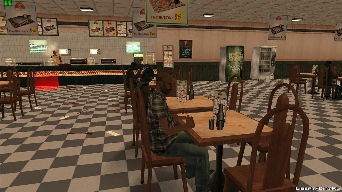 Open San Andreas: New Year's Pizza / GTA San Andreas