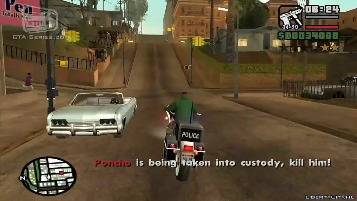 GTA San Andreas - Beta Mission #2 - Doberman / GTA San Andreas