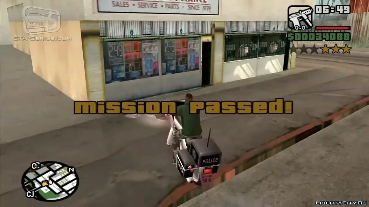 GTA San Andreas - Beta Mission #2 - Doberman / GTA San Andreas
