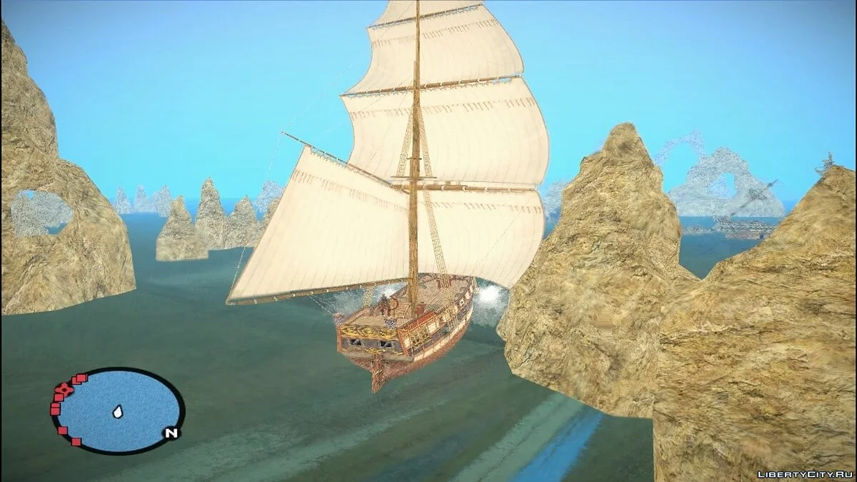 Sea Dogs Новая Зеландия / GTA San Andreas