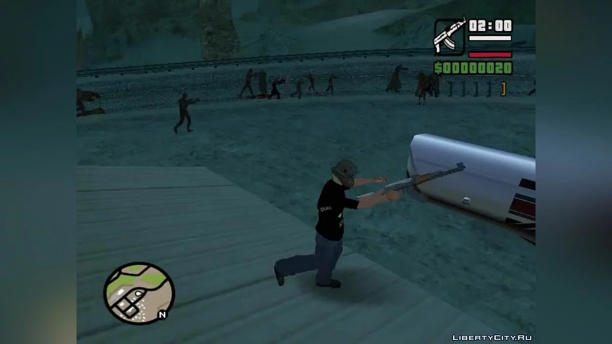 [epic fail] GTA San-Andreas - Resident Evil 5 World Fallen / GTA San Andreas