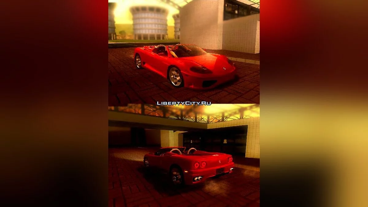 Ferrari 360 Spyder V2.0 / GTA San Andreas