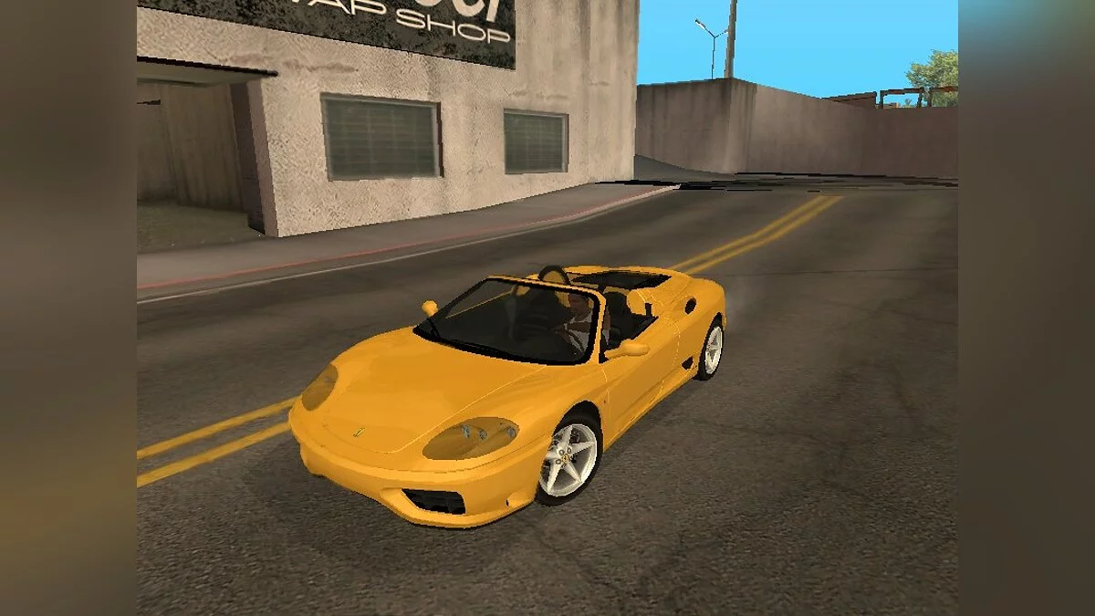 Ferrari 360 Spider / GTA San Andreas