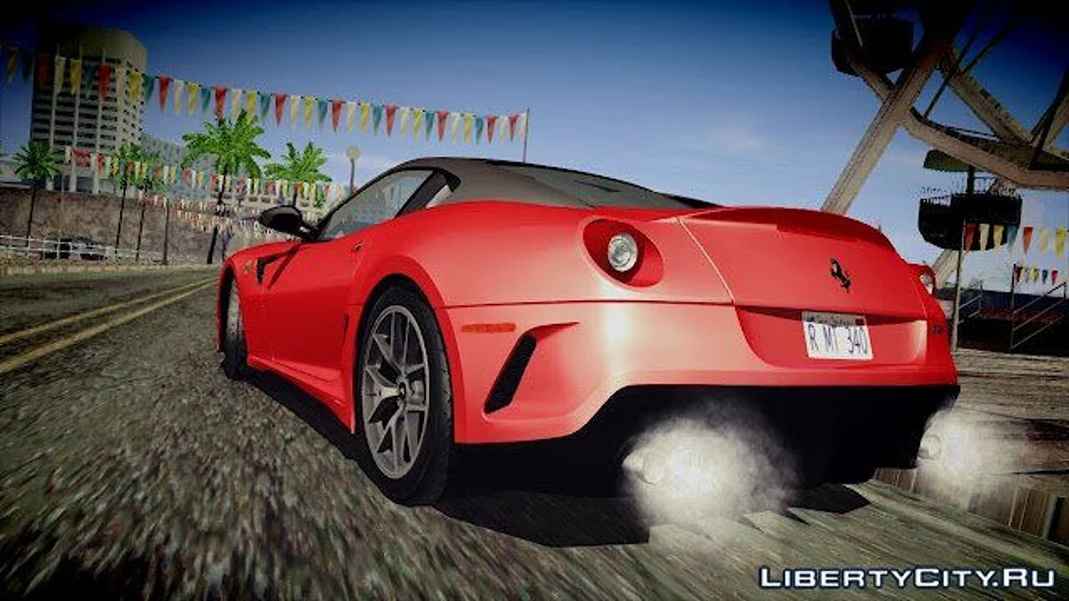2011 Ferrari 599 GTO v2.0 / GTA San Andreas