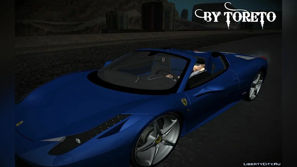 2013 Ferrari 458 Spider BETA / GTA San Andreas