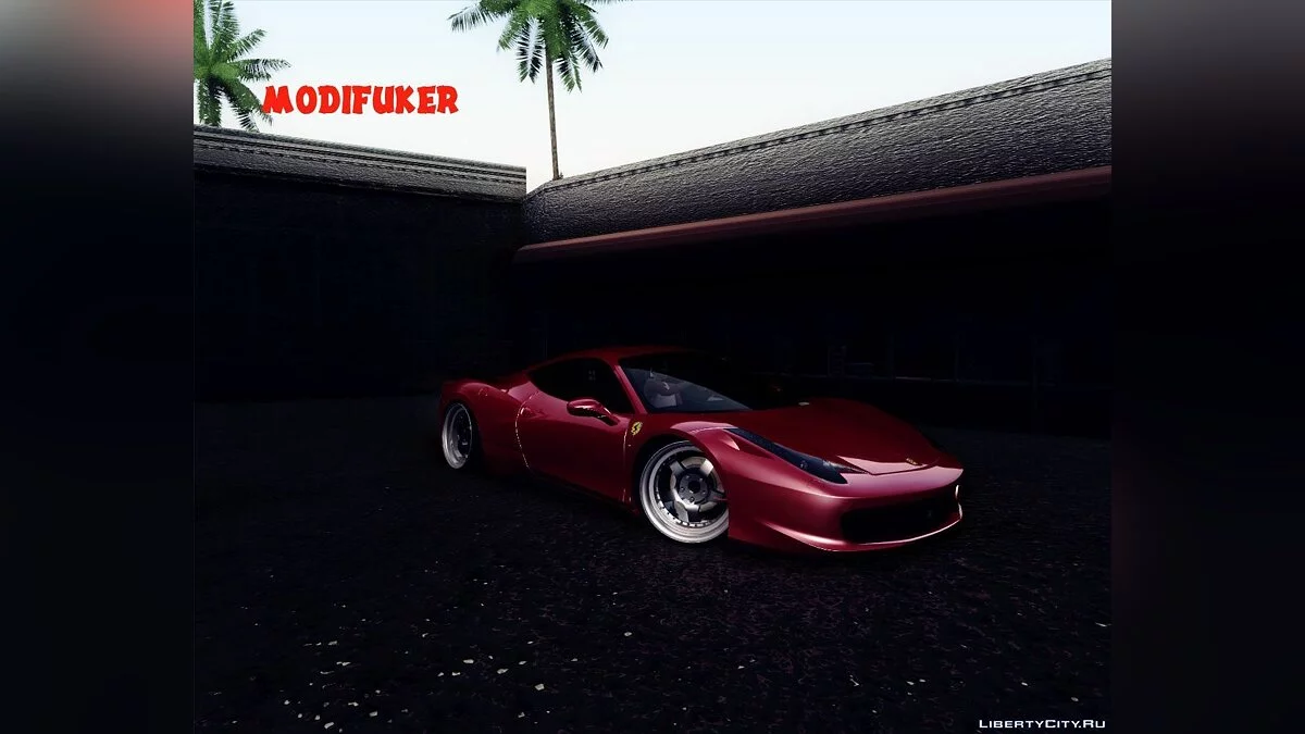 Ferrari 458 F142 / GTA San Andreas