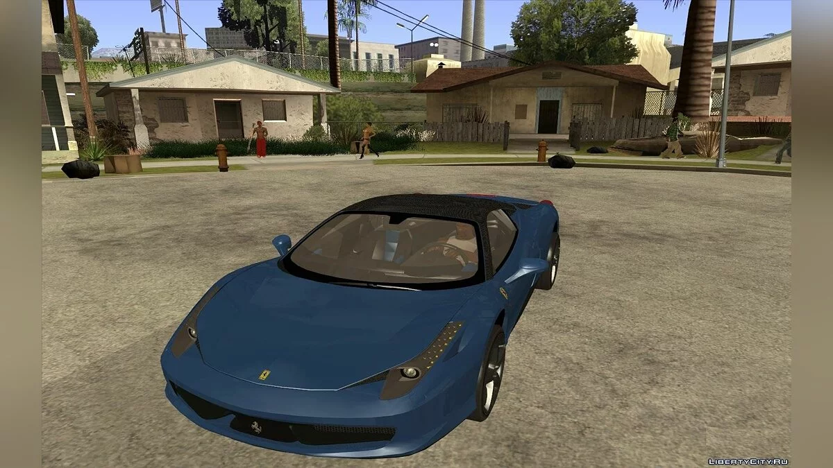 Ferrari 458 Spider / GTA San Andreas