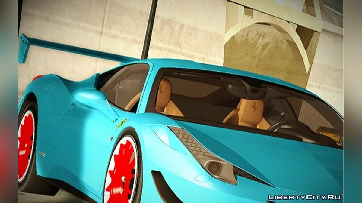 Ferrari 458 Italia Tuned / GTA San Andreas