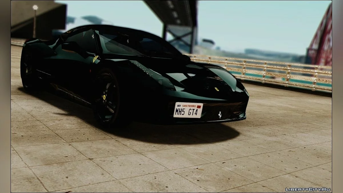 Ferrari 458 Italia 2010 v1.1 / GTA San Andreas