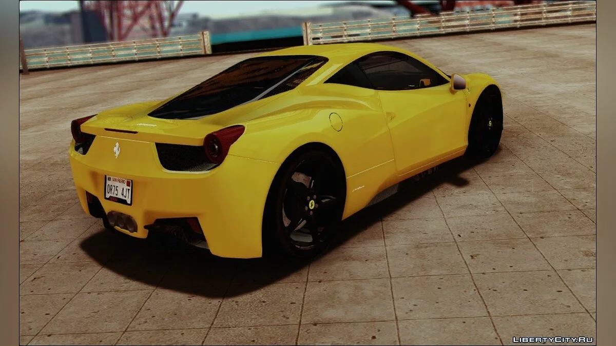 Ferrari 458 Italia 2010 v1.1 / GTA San Andreas