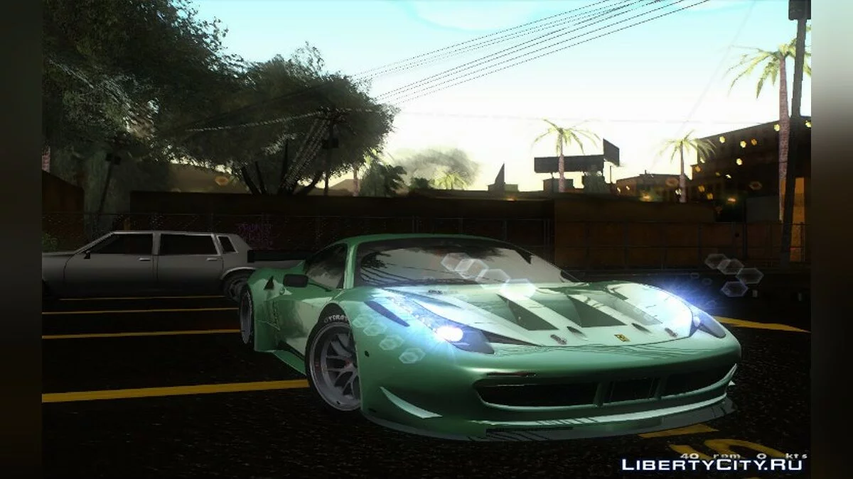 2011 Ferrari 62 F458 / GTA San Andreas