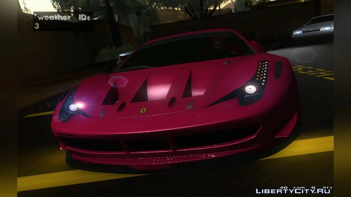 2011 Ferrari 62 F458 / GTA San Andreas