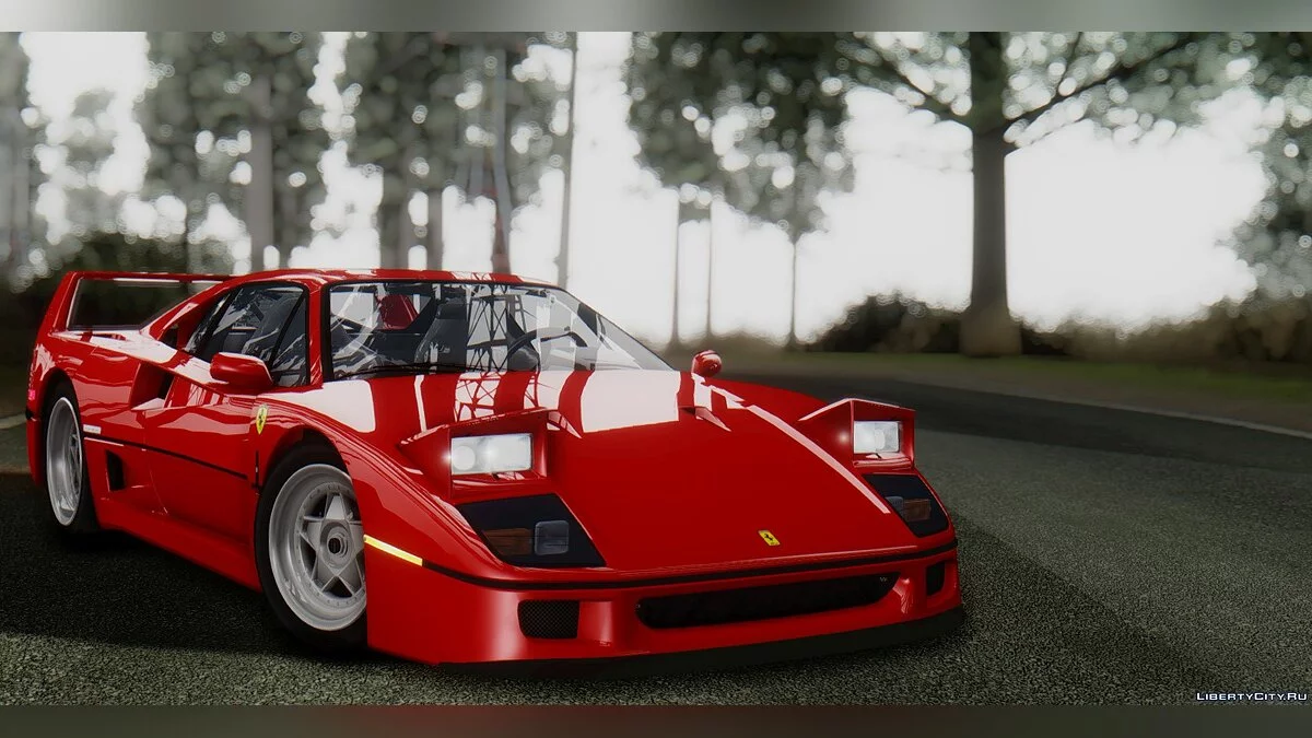 Ferrari F40 (US-Spec) 1989 / GTA San Andreas