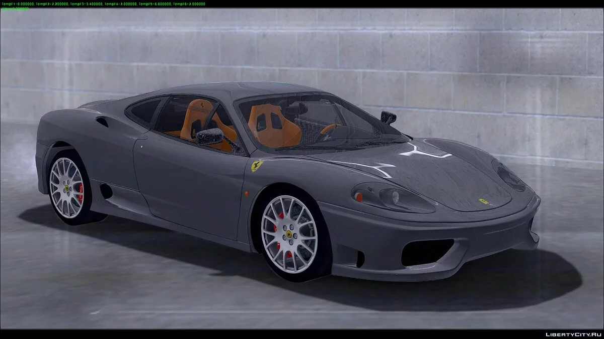 Ferrari 360 Challenge Stradale / GTA San Andreas
