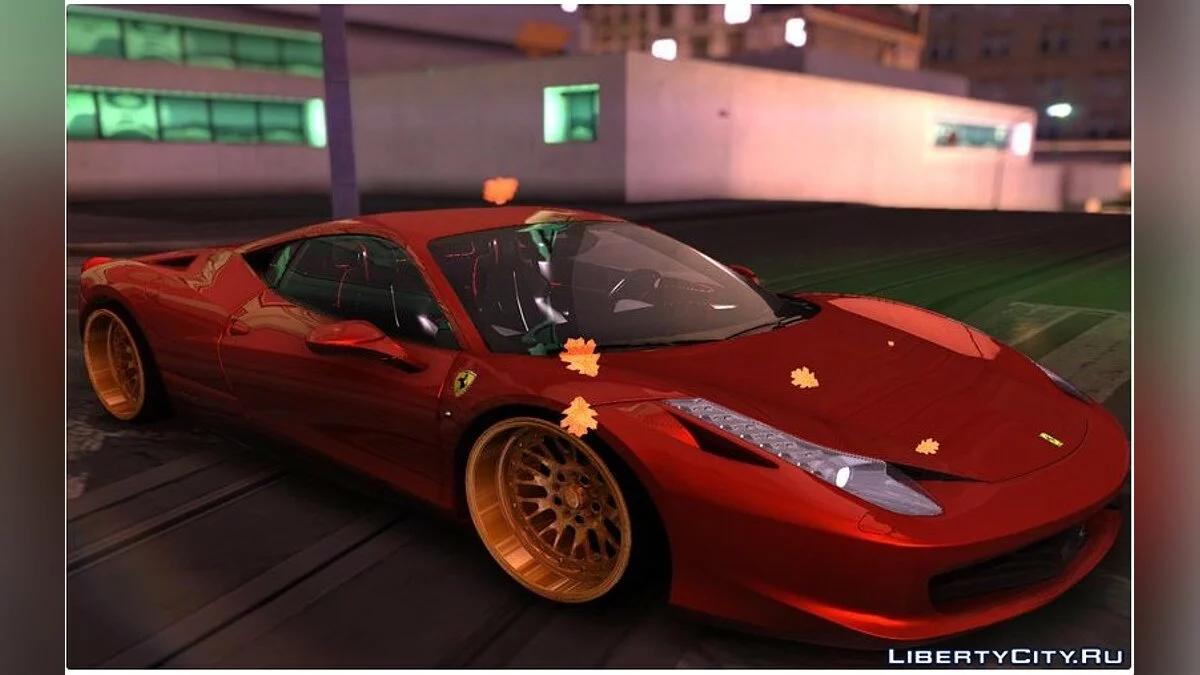 Ferrari Italia 458 / GTA San Andreas