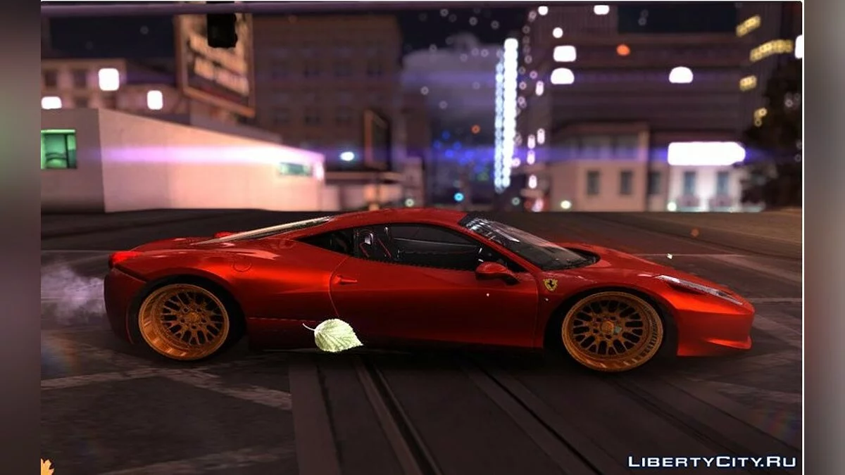 Ferrari Italia 458 / GTA San Andreas