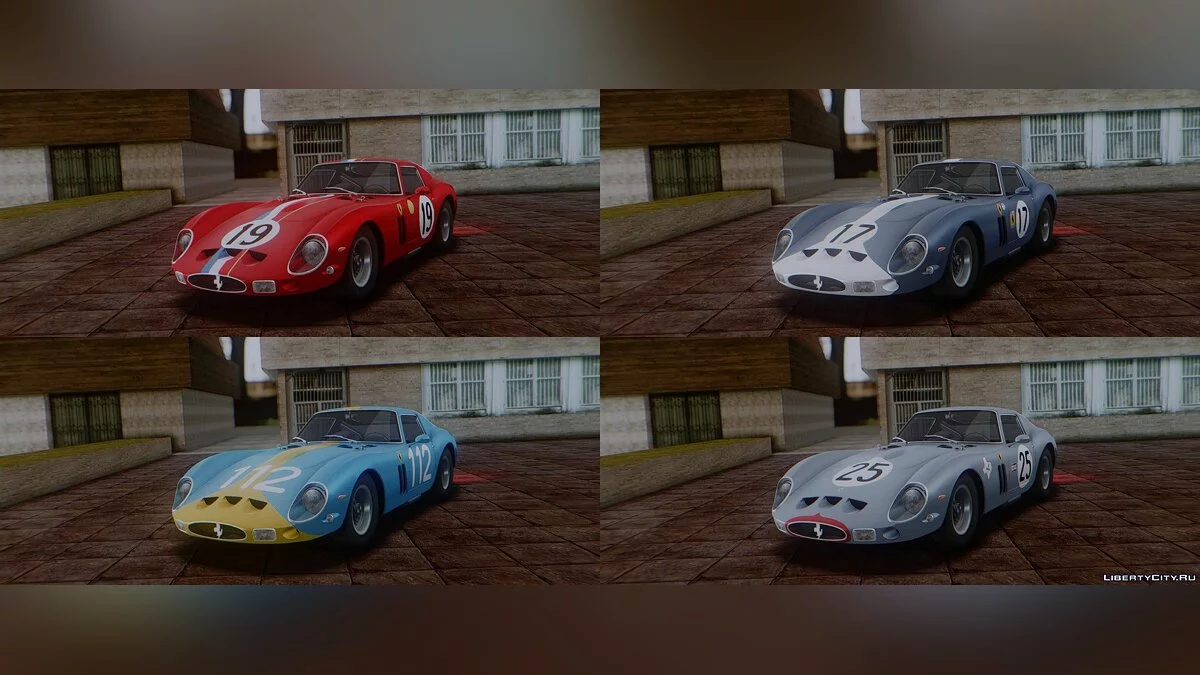 Ferrari 250 GTO (Series I) 1962 / GTA San Andreas