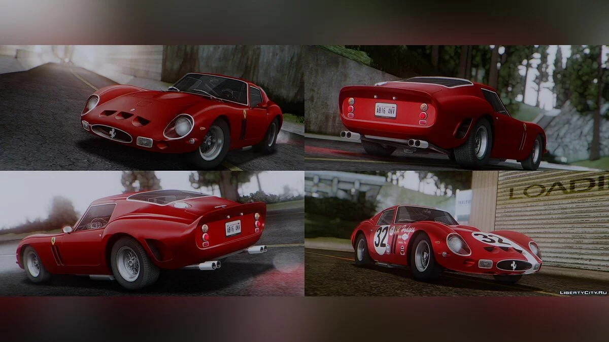 Ferrari 250 GTO (Series I) 1962 / GTA San Andreas