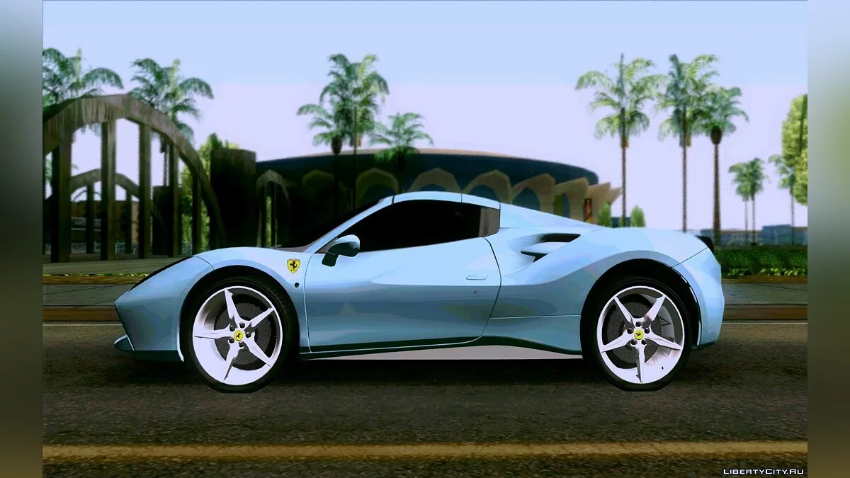 Ferrari 488 Spyder / GTA San Andreas