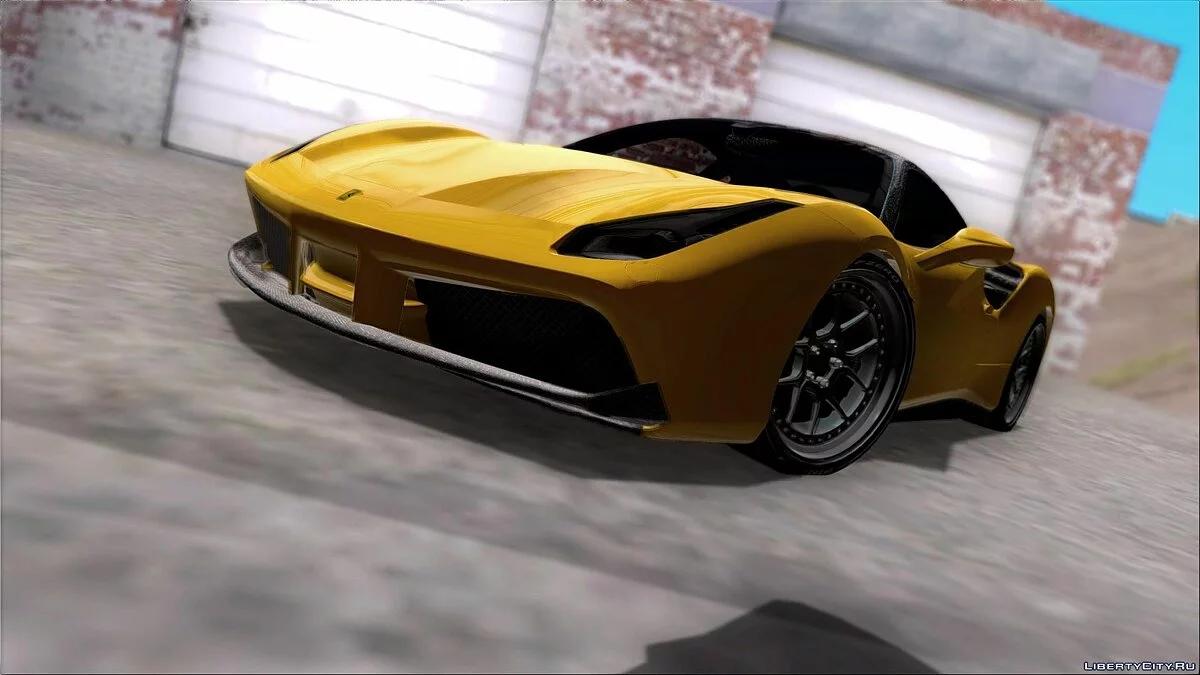 Ferrari 488 Tuned / GTA San Andreas