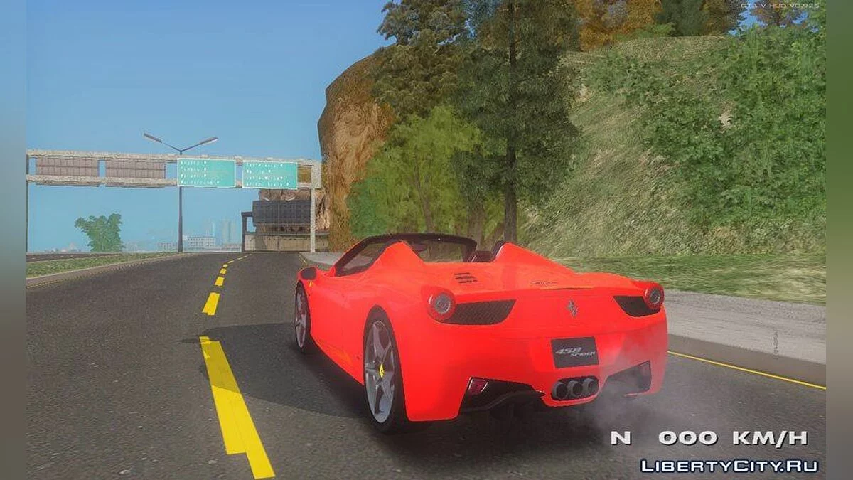 Ferrari 458 Italia 2017 / GTA San Andreas