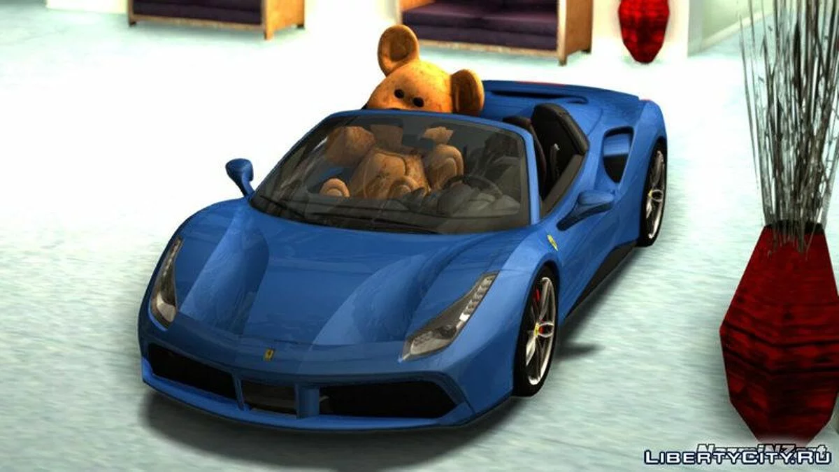 Ferrari 488 Spider 2016 / GTA San Andreas