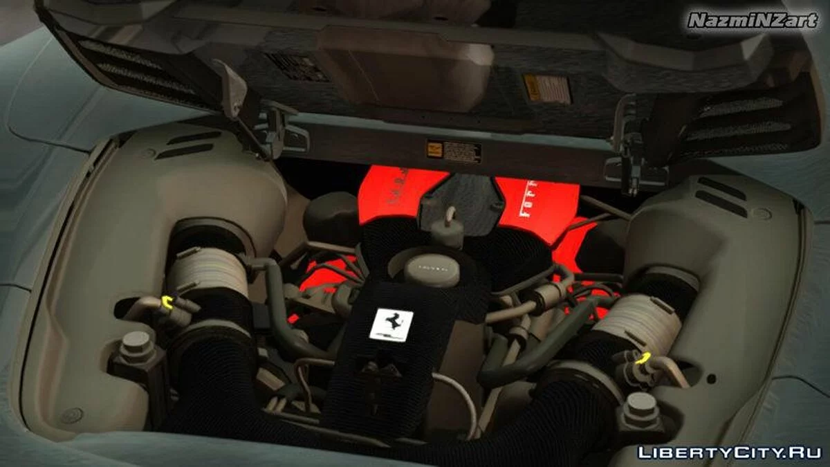 Ferrari 488 Spider 2016 / GTA San Andreas