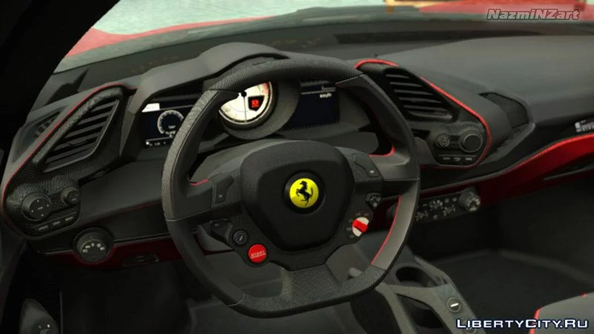 Ferrari 488 Spider 2016 / GTA San Andreas