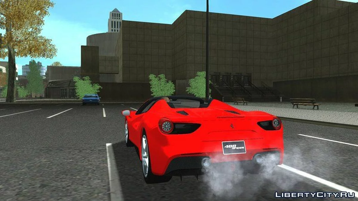 Ferrari 488 Spider / GTA San Andreas